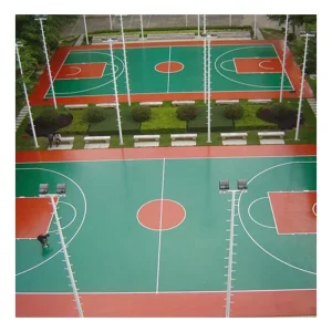 Durable Tennis Court Silicone PU Paint Eco-Friendly Multi-sport Court Coating for Outdoor Basketball Court Sport Flooring
