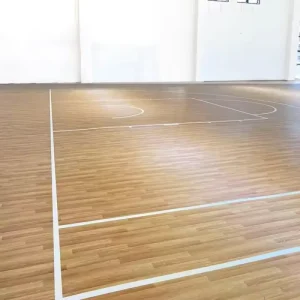 Durable Waterproof Non Slip Fire Retardant Wood Vinyl PVC Flooring for Gym