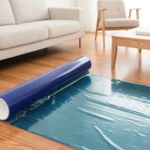 Dustless Self-adhesive Soft Moisture-proof PE Wood Floor Protection Film Roll