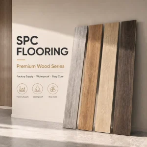 ECO-friendly SPC Flooring Manufacturer Waterproof Anti Mold Rigid Core Vinyl Flooring Durable Scratch Resistant