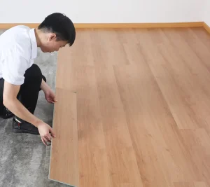 EIR Wood Grain SPC Vinyl Flooring Waterproof Click Lock Rigid Core Luxury Vinyl Plank with IXPE