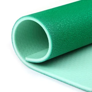 ENLIO Crystal Sand Surface 5.0mm PVC Badminton Court Roll BWF Certified E SUR Anti slip Training Sports Flooring Mat