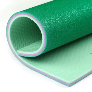 ENLIO Crystal Sand Surface 7.0mm PVC Badminton Court Roll BWF Certified Anti fouling Shock Absorbing Indoor Sports Flooring Mat