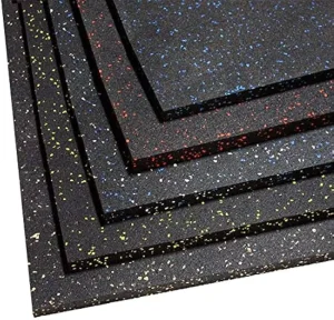 EPDM Anti Slip Wear Resistant Durable Rubber Gym Flooring Mats Rubber Floor