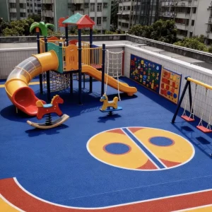 EPDM Color Rubber Granules Eco Friendly Material Shock Absorption Anti Slip for Indoor Outdoor Runway Kindergarten Flooring