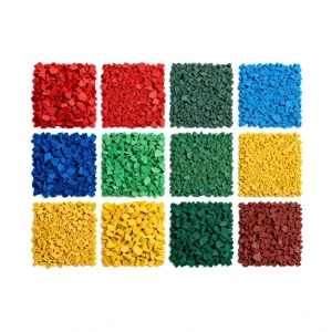 EPDM Colorful Rubber Granules for Kindergarten Playground Track and Sports Court Flooring Non-Toxic Elastic Safe