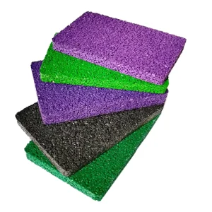 EPDM Crumb Rubber Granules Artificial Turf Outdoor Playground Sports Track Surface Material Eco-Friendly UV Stable