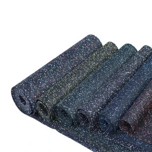 EPDM Recycled Rubber Gym Flooring Roll 2-12mm Shock-Absorbing Protective Flooring