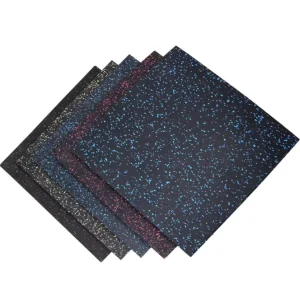 EPDM Rubber Floor Mat Puzzle Sport Play School Playground Exercise Gym Flooring Tiles Sheet Waterproof Durable Interlocking 25mm