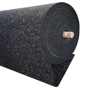 EPDM Rubber Flooring Roll, 8mm/10mm/15mm/20mm, Waterproof Anti-slip Anti-static Indoor Gym Floor