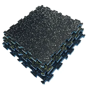 EPDM Rubber Flooring for Gym Fitness & Playgrounds Anti-Slip Sport Tile & Mat Customizable Size