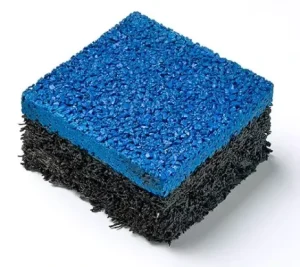 EPDM Rubber Granule Gymnasium Floor Tiles Indoor Outdoor