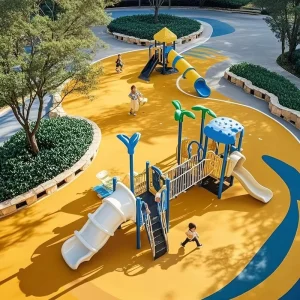 EPDM Rubber Granule Outdoor Sports Flooring Material Waterproof Noise Reduction Wear Resistant Shock Absorbing