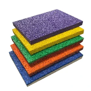 EPDM Rubber Granule Rubber Flooring Eco Friendly Anti Slip Multi Sport Shock Absorption Surface for School Indoor Outdoor