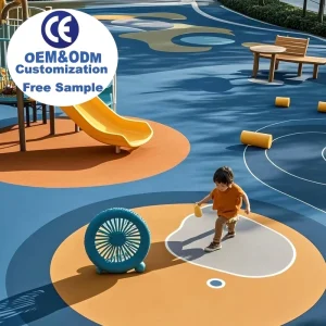 EPDM Rubber Granules XC-EPDM High-Quality Eco-Friendly Colored Anti-Slip Indoor Outdoor Use Shock Absorption