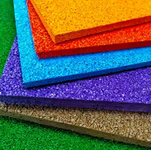 EPDM Rubber Granules for Outdoor Playgrounds and Tracks Slip-Resistant Shock-Absorbing Sports Flooring