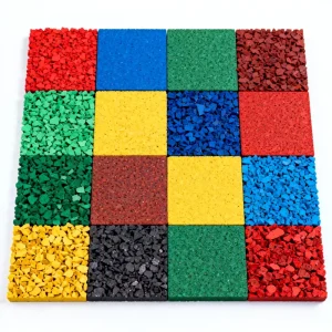 EPDM Rubber Granules for Playground Sports Flooring and Gym Mat Colorful Durable Weather-Resistant