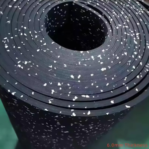 EPDM Rubber Gym Flooring Tiles Durable SBR Material with Anti Slip Waterproof