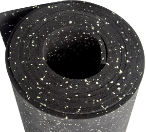 EPDM Rubber Gym Roll Mat, Non-Toxic
