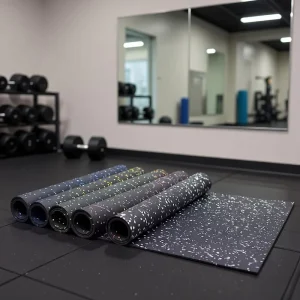 EPDM Rubber High-Density Shock-Absorbing Gym Flooring Roll Outdoor