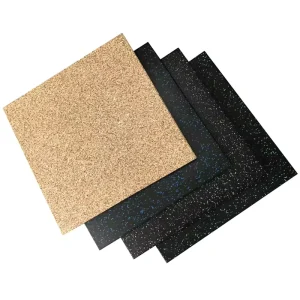 EPDM Rubber Mat Anti-Slip Durable Eco-Friendly Shock Absorption Gym Fitness Rubber Flooring