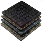 EPDM Rubber Mat Durable Fitness Gym Rubber Flooring