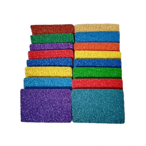 EPDM Rubber Particles Sports Flooring Granules Artificial Turf Playground Track Surface Colorfast Eco-Friendly