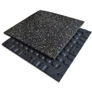EPDM Rubber Tile Waterproof Shock-Absorbing Gym and Playground Flooring