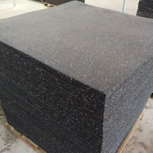 EPDM and SBR Rubber Mats and Tiles for Indoor Gym and Fitness, Custom Cutting