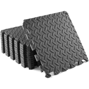 EVA Foam Flooring Puzzle Mats for Exercise and Play Soft Waterproof Anti-Slip 60x60cm