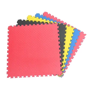 EVA Foam Interlocking Gym Floor Mat, 100x100cm, Customizable