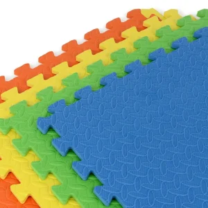 EVA Foam Interlocking High-Density Non-Slip Baby Play Mat 38-42 Shore C Hardness Customizable Sizes and Patterns