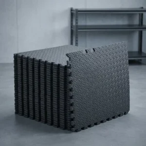 EVA Foam Interlocking Puzzle Mat, Non-Slip, 0.5cm Thick, Protective Gym and Gymnastics Flooring
