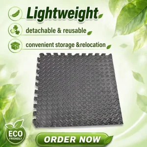 EVA Foam Interlocking Shock-Absorbing Sports Flooring for Gym and Martial Arts