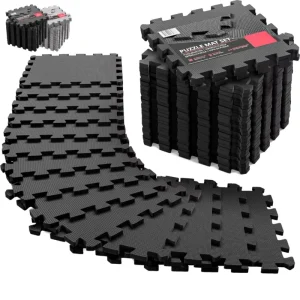EVA Foam Puzzle Mat Set Protective Floor Exercise Mat for Fitness Gym Sports Training Cellar Garage Pool