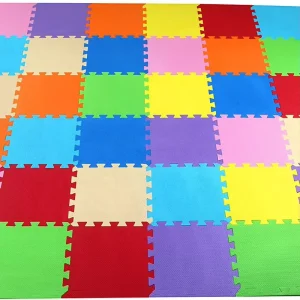 EVA Foam Puzzle Play Mat Interlocking Crawling Mat Soft Baby Cushion Waterproof Gym Use 1cm 2.5cm Thickness