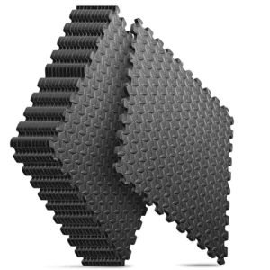 EVA Interlocking Foam Floor Tiles Home Gym Mat for Workout Equipment and Kids’ Play Areas