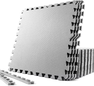 EVA Training Exercise Mat, Soundproof, Shock-Absorbing, Anti-Slip, Antibacterial, Scratch-Resistant, High-Hardness