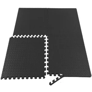 EVA Yoga Exercise Mat Non Slip Eco Friendly Interlocking Tiles for Home Gym Workout