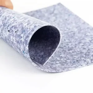Easy Clean Dirt Resistant Waterproof Anti slip Homogeneous Vinyl Flooring Roll For Indoor Office Hospital & School Use