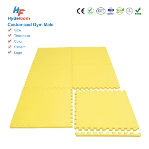 Easy Clean Waterproof Non-Toxic Eco-Friendly EVA Gym Flooring Mats for Home Gym and Fitness Studio