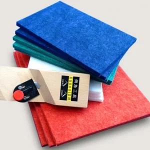 Easy Installation High NRC 90% Soundproof PET Acoustic Felt Panel Fireproof Modern Design Wall Decor Room Living Room Bedroom