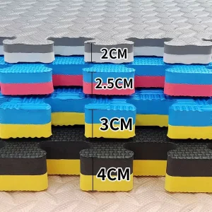 Easy-to-store Foam Mat Temporary Game Room Portable Exercise Cushion Tiles