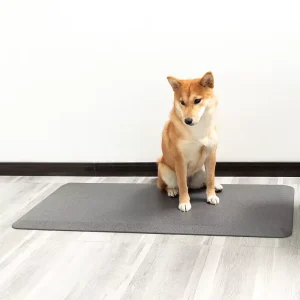 Eco Friendly 3/4″ Thick PU Non Toxic Washable Cushioned Pet Cat Dog Mat for Kitchen Bathroom Living Office Study