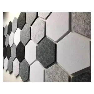 Eco Friendly Acoustic Panels Polyester Fiber Sound Proof Panels Self adhesive Sound Absorbing Panels for Home Theater
