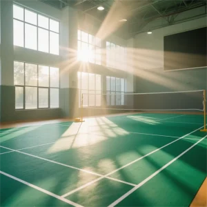 Eco Friendly Anti Slip Rubber Flooring for Multi Sport Courts Indoor Outdoor Use Customizable Colors Joint Protection