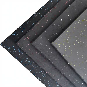 Eco Friendly Anti Slip Rubber Gym Mat Gym Rubber Flooring Tile Mats Home Gym Elastic Weight Lifting Plane Rubber Flooring Mat