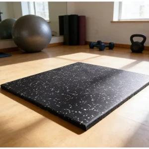 Eco-Friendly Anti-Slip Shock-Absorbing Composite Floor Mat for Gym and Home Workout Area