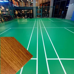 Eco Friendly Basketball Surface Pvc Sports Floor customized Pvc Sports Flooring for indoor Basketball Court Floor