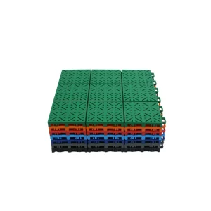 Eco-Friendly Custom Color Plastic Sport Court Tiles for Playing Fields